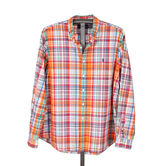 Lauren Ralph Lauren Other - Ralph Lauren Men's Shirt SZ XXL 2XL Colorful Plaid Preppy Classic Summer Coastal